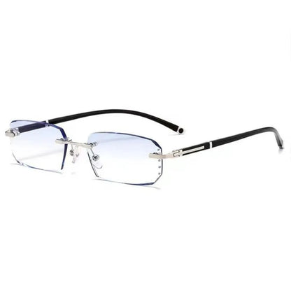 Spectacle Lens Power +100 To +400 Frameless Presbyopia Glasses Vision Care Vintage Farsightedness Reading Glasses